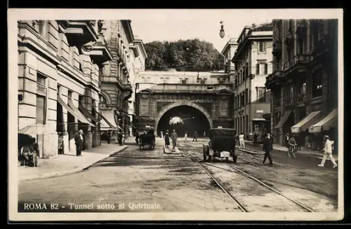 AK Roma, Tunnel sotto al Quirinale