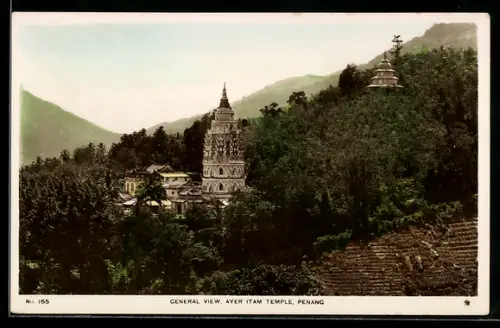 AK Penang, General View of Ayer Itam Temple
