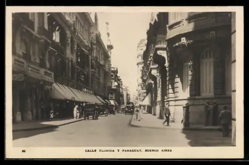 AK Buenos Aires, Calle Florida y Paraguay