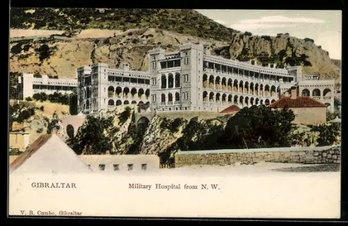 AK Gibraltar, Military Hospital from N. W.
