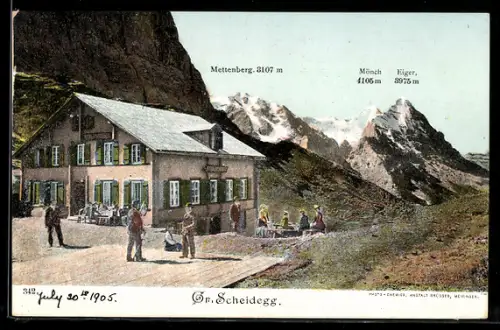 AK Grindelwald, Hotel Gr. Scheidegg
