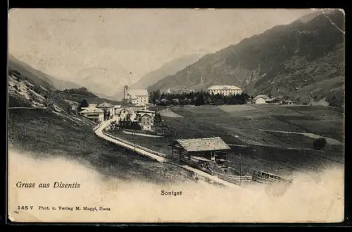 AK Disentis, Sontget, Strassenpartie