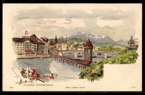 Lithographie Luzern, Rathausquai