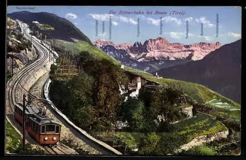 AK Rittnerbahn bei Bozen