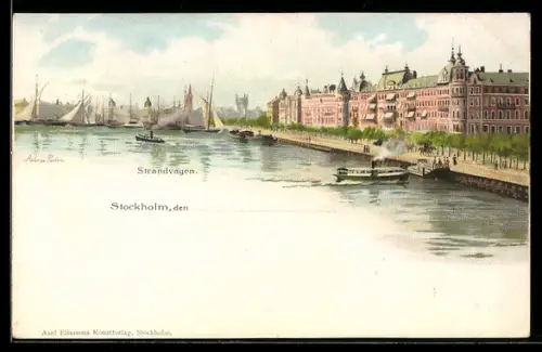 Lithographie Stockholm, Strandvägen