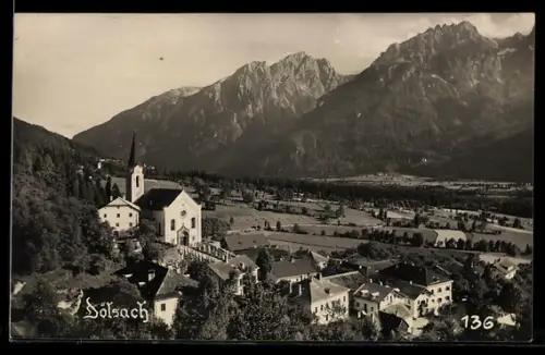 AK Dölsach, Totale mit Kirche