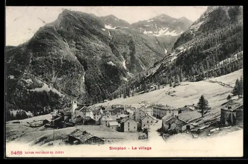 AK Simplon, Le village, l'Eglise