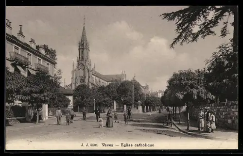 AK Vevey, Eglise catholique