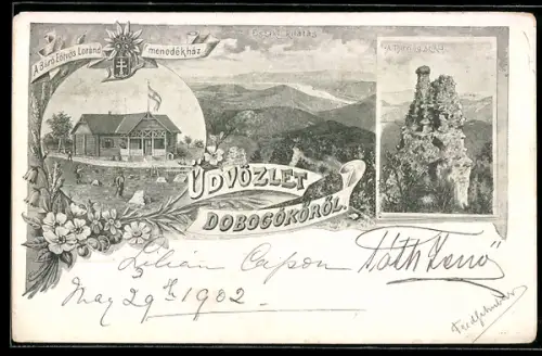 AK Dobogókö, Északi kitátás, A Thirring szikla