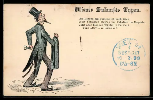 Lithographie Wien, Wiener Zukunfts Typen