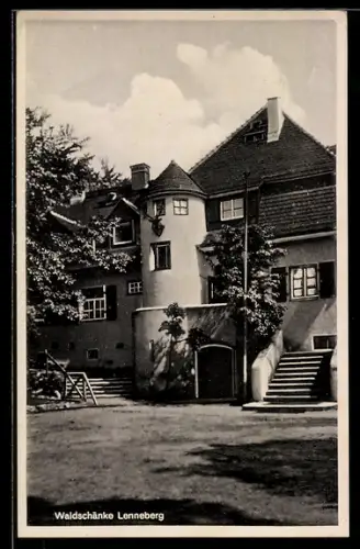AK Mainz, Gasthof Lenneberg, Inh. Franz Jos. A. Becker