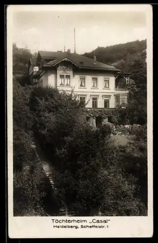 AK Heidelberg, Töchterheim Casal, Scheffelstr. 1
