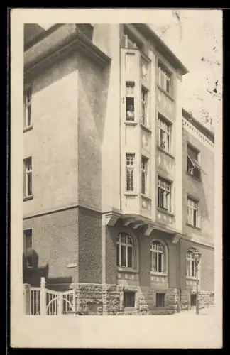 Foto-AK Heidelberg /Neckar, Bürgerhaus in der Weststadt 1913