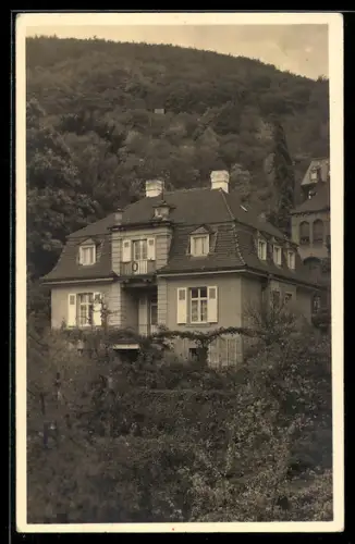 AK Heidelberg, Haus und Strasse Röderweg 2