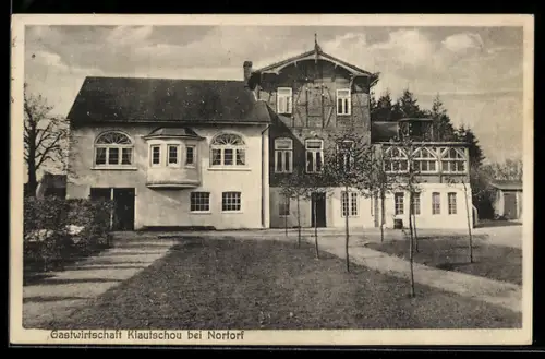 AK Borgdorf, Gastwirtschaft Kiautschou von Fritz Harder