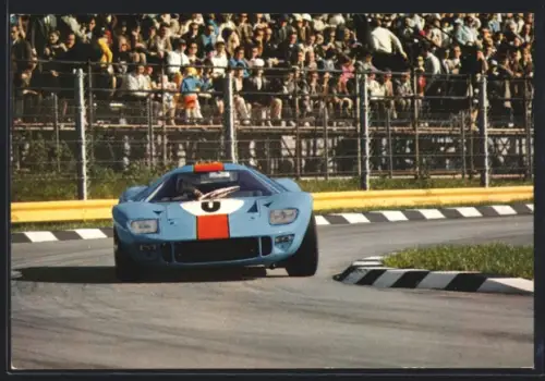 AK Auto Ford Mirage M1, Sportwagen beim Autorennen, Voitures De Course