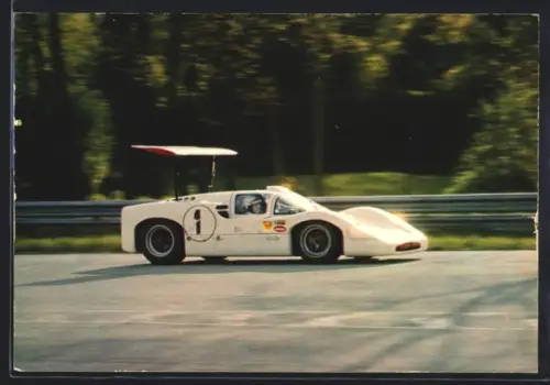 AK Auto Chaparral 2F, Rennwagen mit Startnummer 1, Autorennen, Voitures De Course