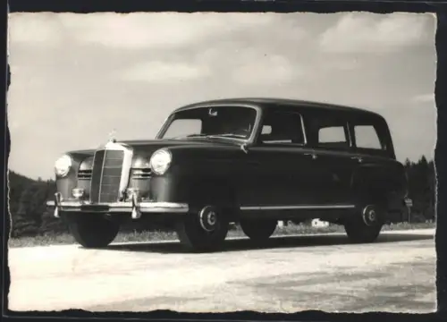 Foto-AK Auto Mercedes Benz W120 Ponton Kombi (Binz-Karosserie)