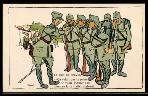 AK Schweizer Soldaten in Uniform