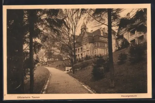 AK Falkenstein, Offizierheim Taunus, Hauptgebäude