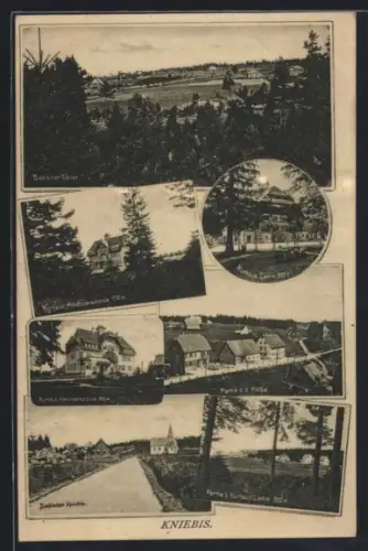 AK Kniebis, Kurhaus Alexanderschanze, Kurhaus Lamm, Badischer Weiler