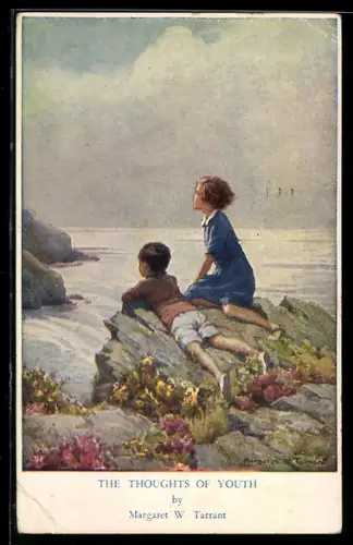 Künstler-AK Margaret W. Tarrant: The thoughts of youth