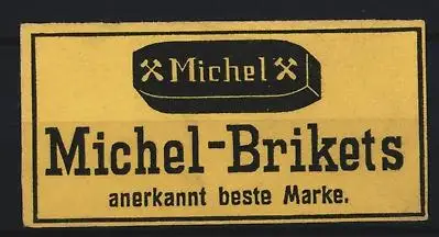 Reklamemarke Michel-Brikets, Brikettsymbol