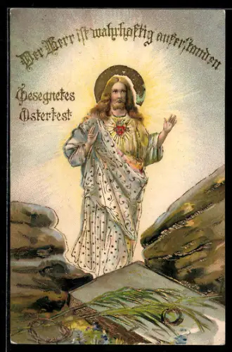AK Jesus ersteht zu Ostern wieder auf