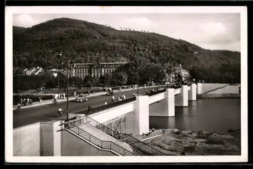 AK Heidelberg, Neue Friedrichsbrücke