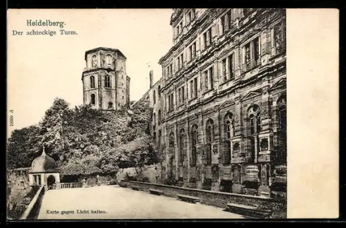 AK Heidelberg, Achteckiger Turm