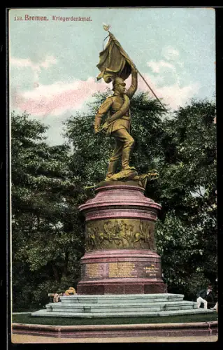 AK Bremen, Kriegerdenkmal