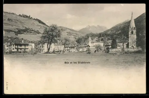 AK Bex, Teilansicht mit les Diablerets
