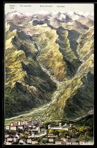 AK Bellinzona-Airolo, Gotthardbahn