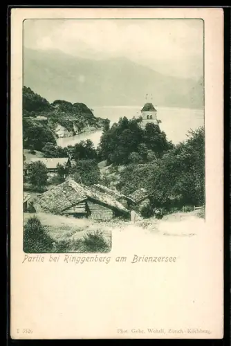 AK Ringgenberg am Brienzersee, Ortspartie