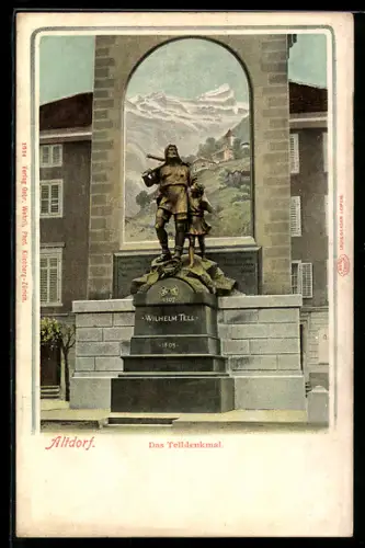 AK Altdorf, Telldenkmal