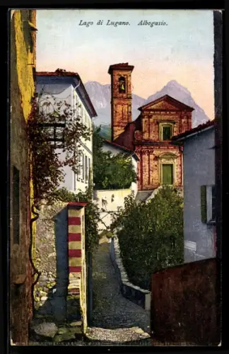 AK Albogasio /Lago di Lugano, Panorama