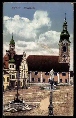 AK Hartberg, Kirche am Hauptplatz
