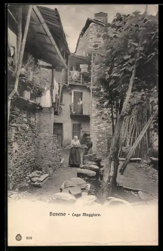 AK Bavena, Ortsansicht, Lago Maggiore