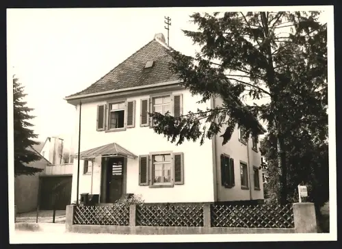 Fotografie Ansicht Offenbach a. M., Wohn und Arbeitshaus eines Dr.