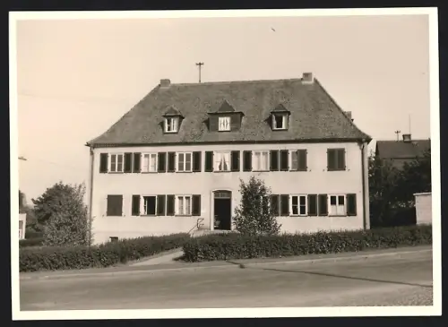 Fotografie Ansicht Offenbach a. M., Wohnhaus mit Haupteingang