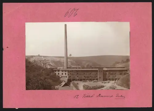 Fotografie Brück & Sohn, Meissen, Ansicht Meissen, Drosselgrund-Werke, Fabrikanlage