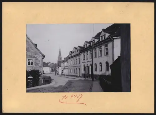 Fotografie Brück & Sohn, Meissen, Ansicht Wilsdruff, Dresdener Strasse mit Feinbäckerei Schirmer