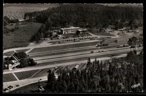 AK Pfungstadt bei Darmstadt, Autobahn-Rasthaus Pfungstadt-Ost, Restaurant