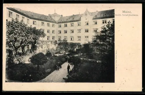 AK Mainz, Städt. Invalidenhaus