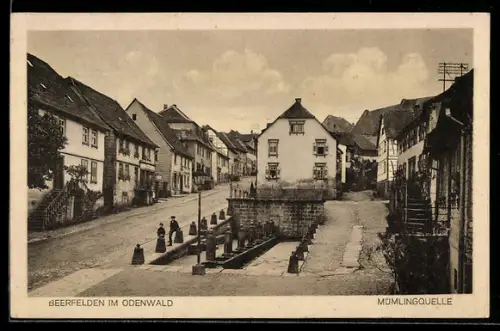 AK Beerfelden im Odenwald, Mümlingquelle