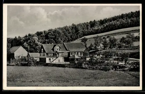 AK Langen-Brombach /Odenwald, Pension Weber