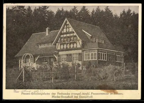 AK Nieder-Ramstadt, Frauen-Erholungsheim