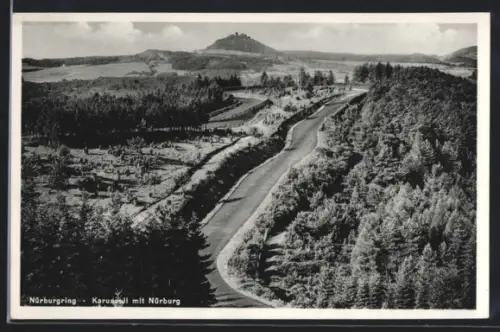 AK Nürburgring, Karrussell mit Nürburg
