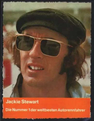 AK Portrait Formel 1 Rennfahrer Jackie Stewart