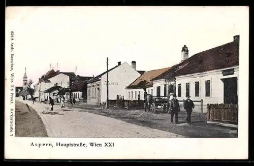 AK Wien, Aspern, Hauptstrasse